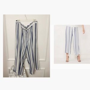 Striped Wide Leg Pants - LC Lauren Conrad